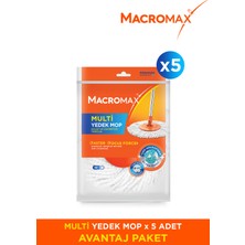 PremiumPort Yedek Mikrofiber Paspas Başlıkları 5'li Avantaj Paketi