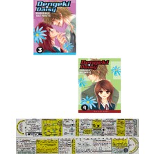 Komik Şeyler Yayıncılık Dengeki Daisy 3-4. Ciltler Manga Seti + Özel Cetvel