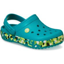 Crocs 212524 Crocband Glow Confetti Bandcgt Yeşil Çocuk Terlik