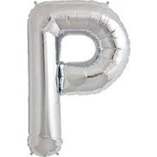 Nedi Balon Folyo 40 Harf Gümüş P 01360