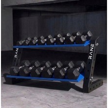 Rane Dambıl Standı Siyah Mavi 2 Raflı