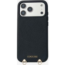 COGURE Kombinlenebilir - iPhone 17 Pro Max Uyumlu Magsafe Özellikli Pu Deri Tasarım Kılıf - By Bero Lina