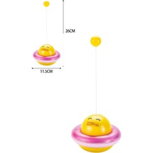 Motto Ticaret Ufo Şekilli Ördek Kedi Oyuncağı