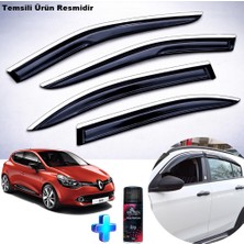 Caraks Clio 4 Hb Mügen Cam Rüzgarlığı Abs Nikelajlı Cam Rüzgarlığı 2012-2019 4 Lü + Ebrayn 150 ml Koku
