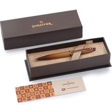 Sheaffer 100 Kahve Serisi Tükenmez Kalem Matt Brown E2937451