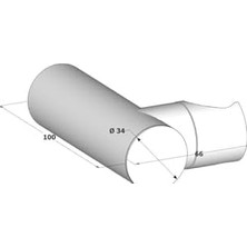 İlanib Ticaret El Duş Mafsal Askısı Oval KY117