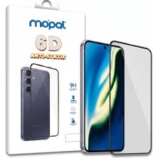 Mopal Samsung S25 Fe Uyumlu 6d Anti-Statik Cam Ekran Koruyucu | Tam Kaplama