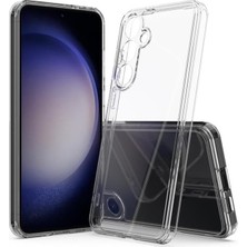 Mopal Samsung S25 Fe Uyumlu Şeffaf Kılıf 2mm Kalın Silikon | Darbe Emici Koruma