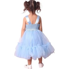 Ahsenim Bebe Kız Damla Model Kısa Abiye Elbise