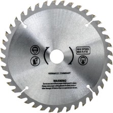 İlanib Ticaret Sunta Testeresi, 180MM Çap, 40 Diş, 22.23MM Delik Çapı, Testere Bıçağı