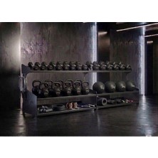 Rane Dambıl Kettlebell Slam Ball ve Fitness Aksesuarları Için Çok Yönlü Şık Tasarım Stand