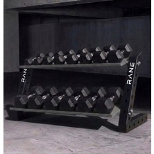 Rane Dambıl Standı Siyah Gri 2 Raflı