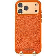 Kombinlenebilir - iPhone 17 Pro Uyumlu Magsafe Özellikli Pu Deri Tasarım Kılıf - By Bera Lina