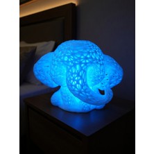 My Craft 3D MYCRAFT3D Sevimli Fil Çocuk Odası Gece Lambası 3D Tasarım LED Işıklı Masaüstü Mesh Dekor Hediyelik
