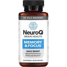 LifeSeasons Neuroq Brain Memory & Focus Mental Performance & Neuroprotection 60 Caps.