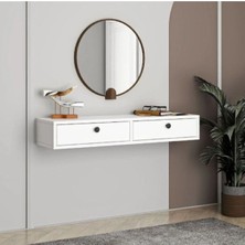 Feyza Design Beyaz 100 cm Dikdörtgen Dresuar, Şık ve Kullanışlı Tasarım