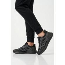 Hummel Siyah-Siyah Fileli Hafif Esnek Unisex Spor Ayakkabı 900895 Hml Rush Iı