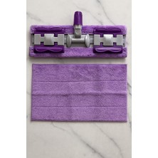 PremiumPort Mikrofiber Mandallı Mop Yedek Bez, Temizlik Için Pratik Çözüm
