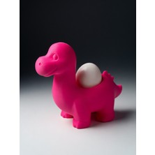 My Craft 3D MYCRAFT3D Sevimli Dinozor Yumurta Tutucu Dekoratif Mutfak Aksesuarı Kahvaltılık Stand Hediyelik