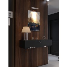 Feyza Design Şık Antrasit Saten Düğün ve Davet Elbisesi