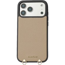 COGURE Kombinlenebilir - iPhone 17 Pro Max Uyumlu Magsafe Özellikli Pu Deri Tasarım Kılıf - By Bero Lina