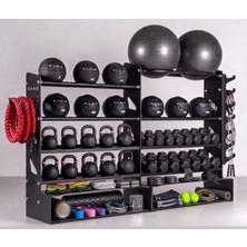 Rane Sağlık Topu Kettlebell Dambıl Pilates Topu Crossfit Halatı Aksesuar Standı