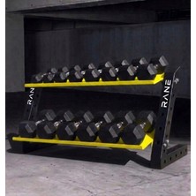 Rane Dambıl Standı Siyah Sarı 2 Raflı