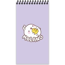 Keskin Color Molang 10*19 80 Yp Çiz. Spr.karton Kapak Defter - Mor
