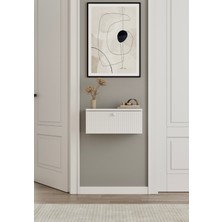 Feyza Design Şık 50 cm Mdf Duvara Monte Kapaklı Dolap, Modern ve Fonksiyonel Tasarım