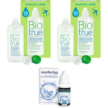 Biotrue 100 ml 2x + Comfortoo 60 ml Lens Solüsyonu Avantajlı Set