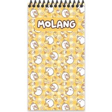 Keskin Color Molang 10*19 80 Yp Çiz. Spr.karton Kapak Defter - Sarı