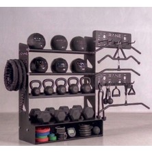 Rane Sağlık Topu Kettlebelldambıl Crossfit Halatı Lat Pull Down Aparat ve Aksesuar Standı