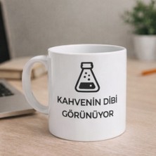 Kahvenin Dibi Görünüyor Baskılı Kupa – Seramik Kahve Bardağı