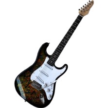 Rock Viper Night Flame Sss Elektro Gitar