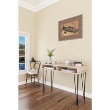 Feyza Design Metal Ayaklı Salon Hol Dresuar, Şık ve Modern Tasarım