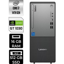 Lenovo Thinkcentre Neo 50T Gen 5 i7 14700 16GB RAM 512GB SSD Win11 Pro 12UD001UTRP461 Masaüstü Bilgisayar + Per4 USB