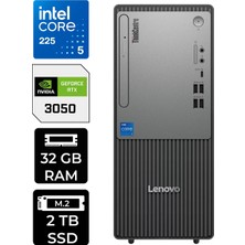Lenovo Thinkcentre Neo 50T Gen 6 Intel Core Ultra 5 225 32GB 2tb SSD RTX3050/6GB W11P Masaüstü Bilgisayar & Per4 USB Bellek 13BD007UTRP527
