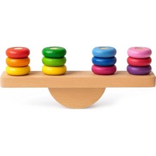 MYBEDESTEN Eğitici Oyuncak - Ahşap Denge Oyunu