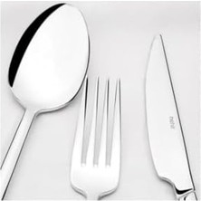 Mi-Ça Home Dalyan Sade 89 Parça Karton Kutulu Çatal Kaşık Bıçak Takımı 18-10 304