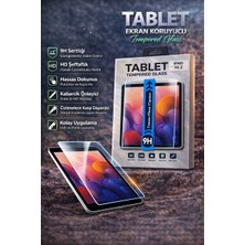 Almanara Project Apple iPad 10.2 Uyumlu Tablet Ekran Koruyucu 9h Tempered Glass Hd Şeffaf Darbe Dayanıklı Cam
