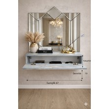 Feyza Design Şık Mdf Dressuar ile Eşyalarınızı Düzenleyin ve Dekorunuza Şıklık Katın