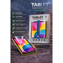 Almanara Project Apple iPad 10.nesil Uyumlu Tablet Ekran Koruyucu 9h Tempered Glass Hd Şeffaf Dayanıklı Cam