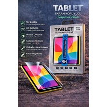 Almanara Project Apple iPad 11.nesil Uyumlu Tablet Ekran Koruyucu 9h Tempered Glass Hd Şeffaf Dayanıklı Cam