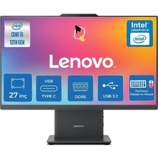 Lenovo ıdeacentre Aıo Intel Core I5 13420H 16GB 512GB SSD Windows 11 Pro 27" Fhd All In One Bilgisayar Snertech
