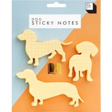 Suck Uk Dog Stıcky Notes Set Of  Köpek Yapışkanlı Notluk 3'lü