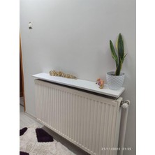 Feyza Design 120 cm Petek Üstü Raf, Şık ve Işlevsel Ev Dekorasyonu