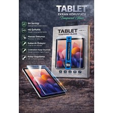 Almanara Project Samsung Galaxy Tab A11 Uyumlu Tablet Ekran Koruyucu 9h Tempered Glass Hd Şeffaf Dayanıklı Cam