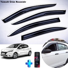 Caraks Peugeot 208 Mügen Cam Rüzgarlığı Abs Nikelajlı Cam Rüzgarlığı 2012-2019 4 Lü + Ebrayn 150 ml Koku