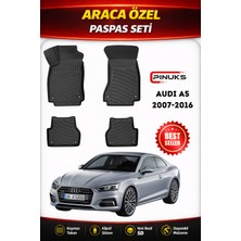 PINUKS Audı A5 2008-2015 Araca Özel Havuzlu  5d  Oto Paspas Seti Pro Seri