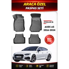 PINUKS Audı A5 2019 Sonrası Araca Özel Havuzlu  5d  Oto Paspas Seti Pro Seri